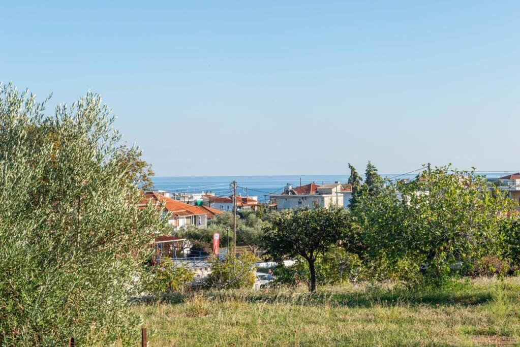 Όμορφο Παραθασυγκρότημα Ενοικιαζόμενων Καταλυμάτων Ως Ολόκληρος Χώρος - Chrani, Ελλάδαλάσσιο Διαμέρισμα Dış mekan fotoğraf